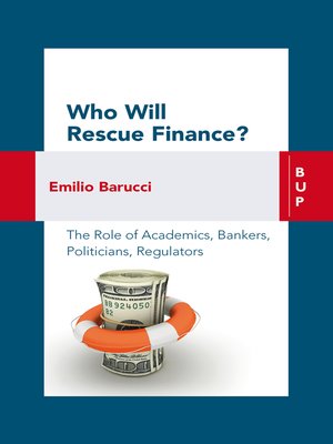 cover image of Who Will Rescue Finance?